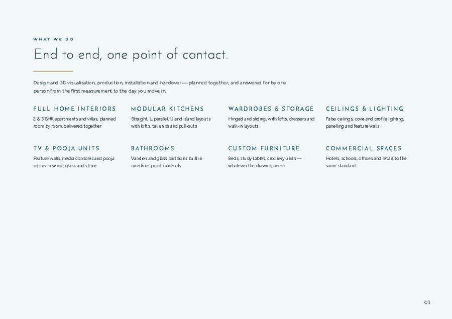 Page 3 of the Cosyspaces portfolio