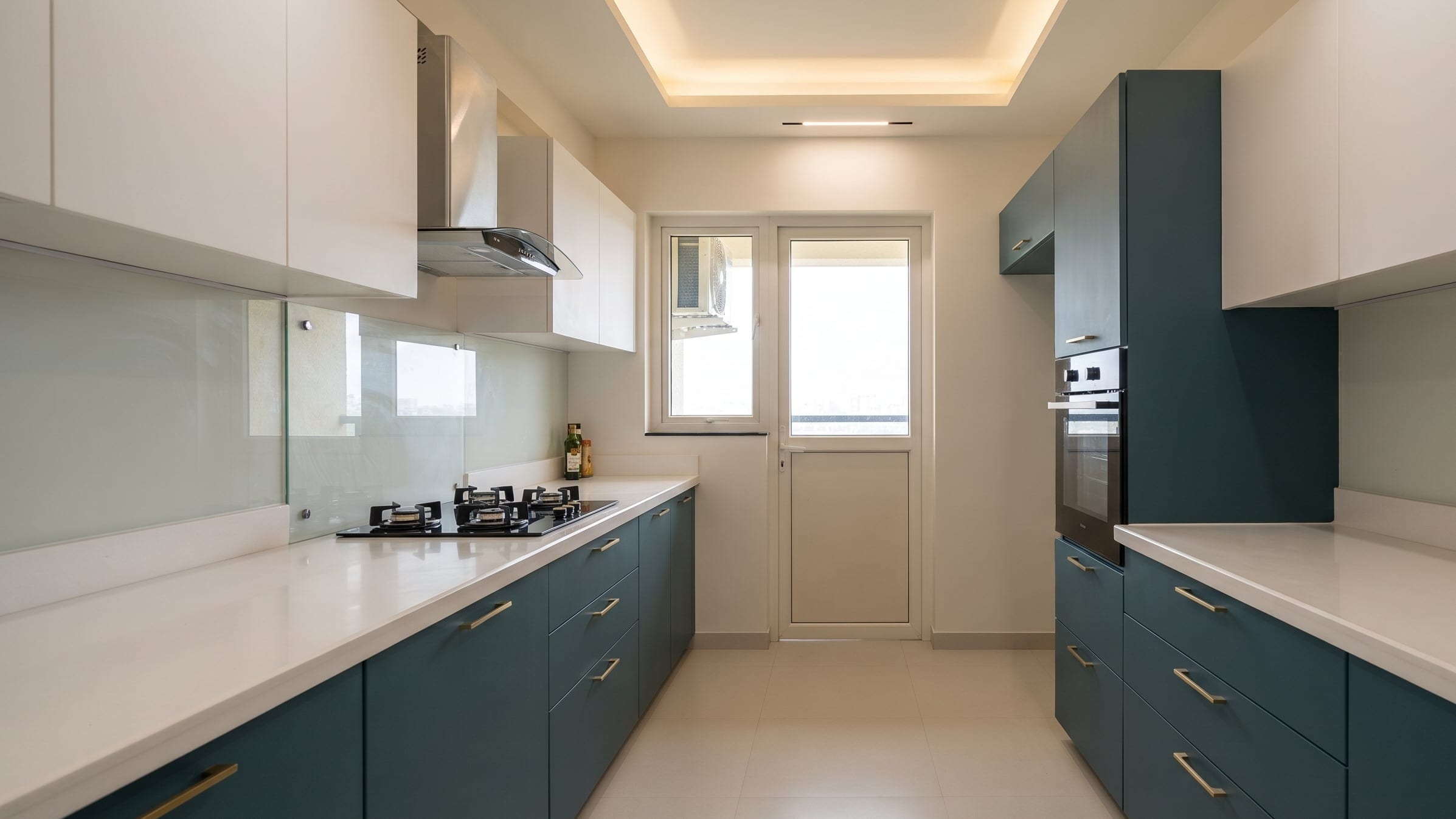 Kitchen — 3BHK apartment in Whitefield