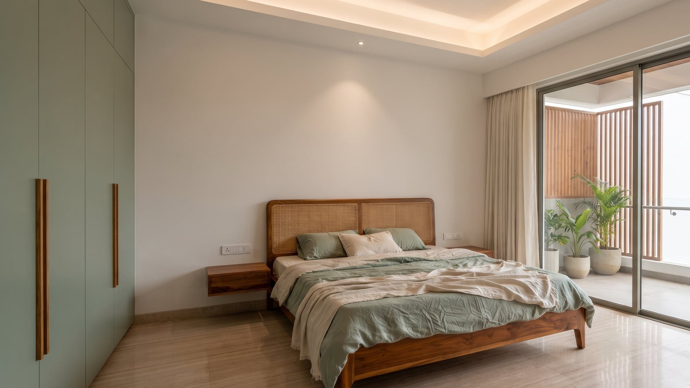 Master bedroom — Villa in Sarjapur Road