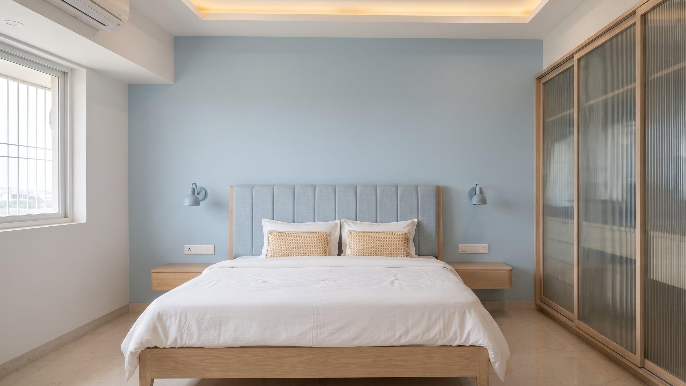 Guest bedroom — 3BHK apartment in OMR